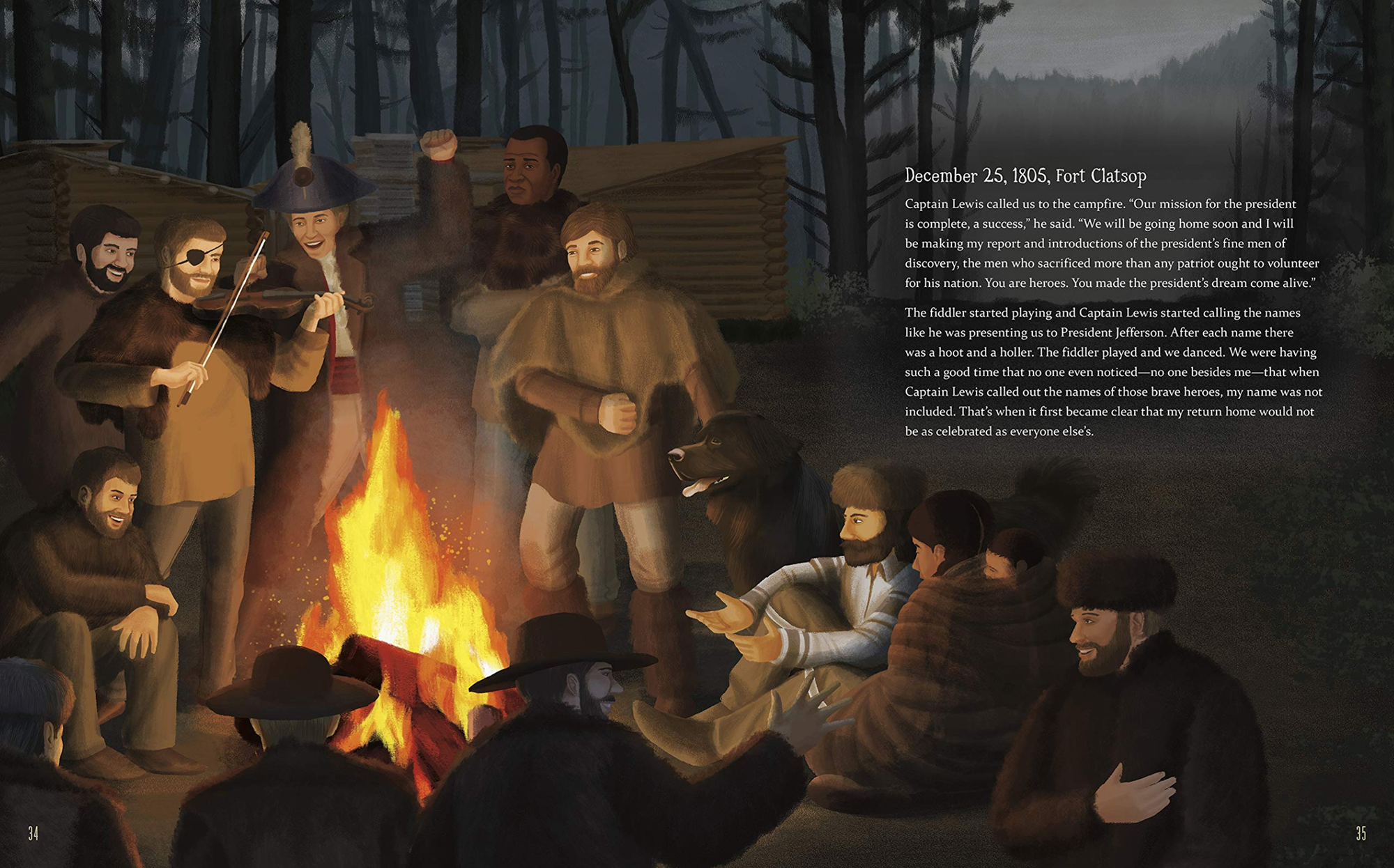 York is not included in the celebration of the end of the Lewis and Clark Expedition.