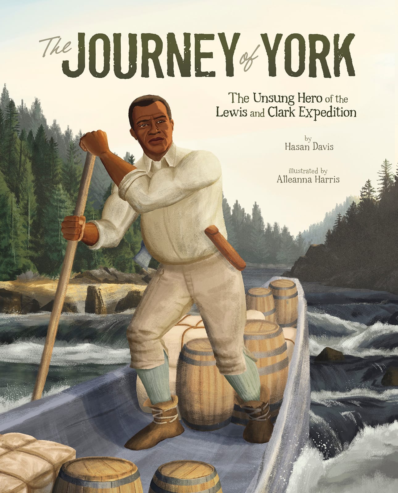 The Journey of York, written by Hasan Davis and illustrated by Alleanna Harris
