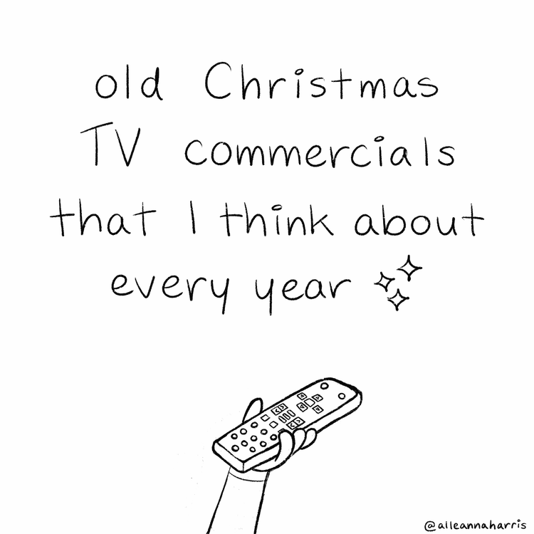Classic Christmas TV Commercials: A Small Collection